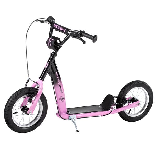 WH113N PINK 12" SCOOTER MED PUMPED HJUL NILS EXTREME