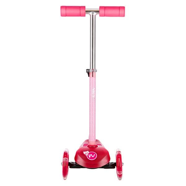 HLB001 PINK LASTEN SKOOTERI NILS FUN