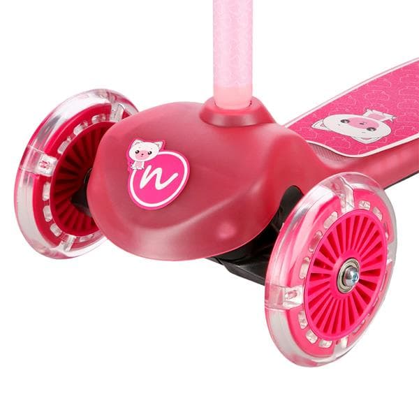 HLB001 PINK LASTEN SKOOTERI NILS FUN