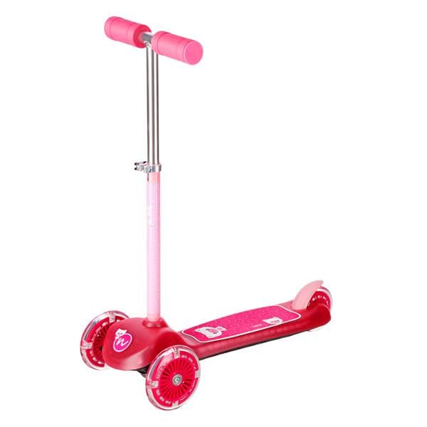 HLB001 PINK LASTEN SKOOTERI NILS FUN