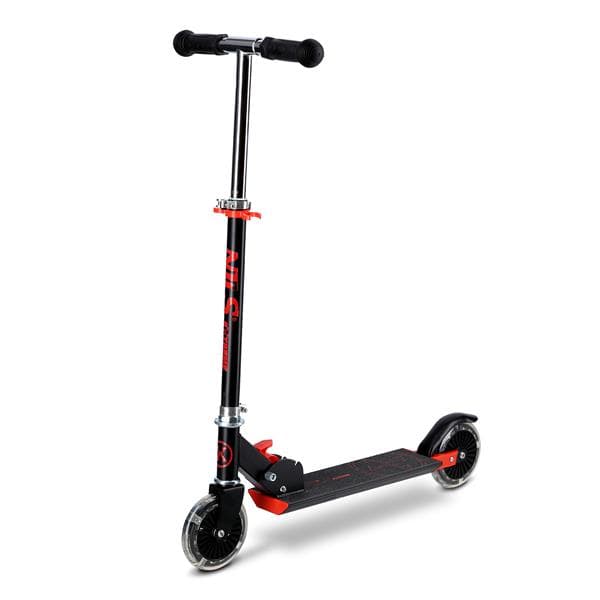 HD120L LED SORT-RØD NILS EXTREME SCOOTER