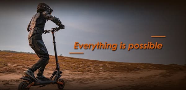 Elscooter KuKirin G2 Pro, svart