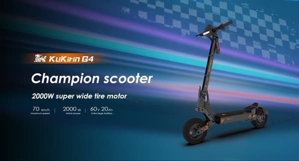 Sähköskootteri KuKirin G4