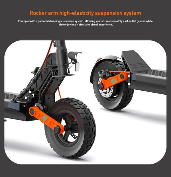 Joyor S5 10'' sähköskootteri, musta