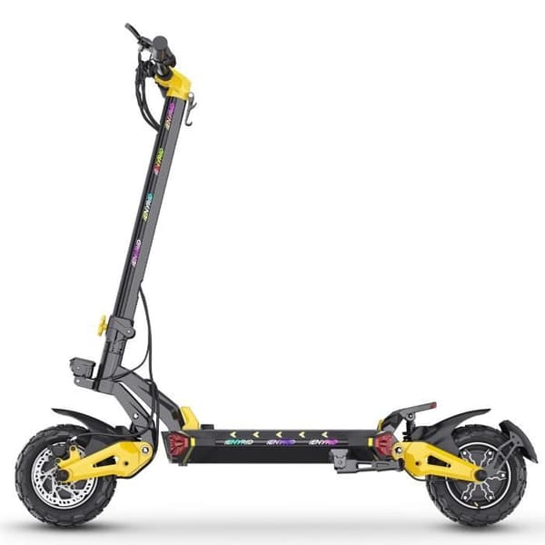 iENYRID IE-ES60 Elektrisk Sparkcykel – 1200W *2 Motor 48V23AH Batteri 11 Tum Däck – Svart