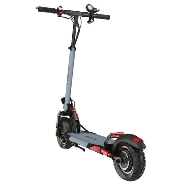 AOKDA AO-A1 El-scooter – Motor 800W Batteri 48V12.5AH Däck på 10 Tum Fällbar – Grå