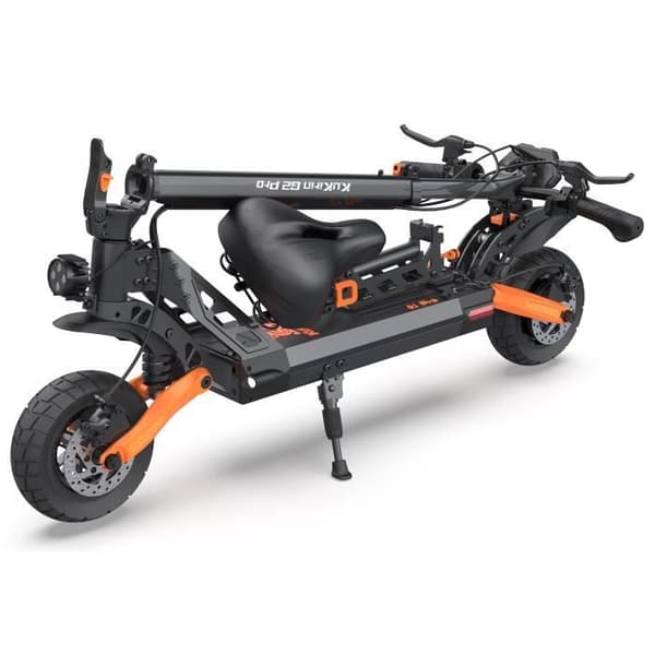 Trottinette Elektrisk Vuxen Terräng Kugookirin G2 Max Motor 1000W, Pneumat däck, Max räckvidd 55km