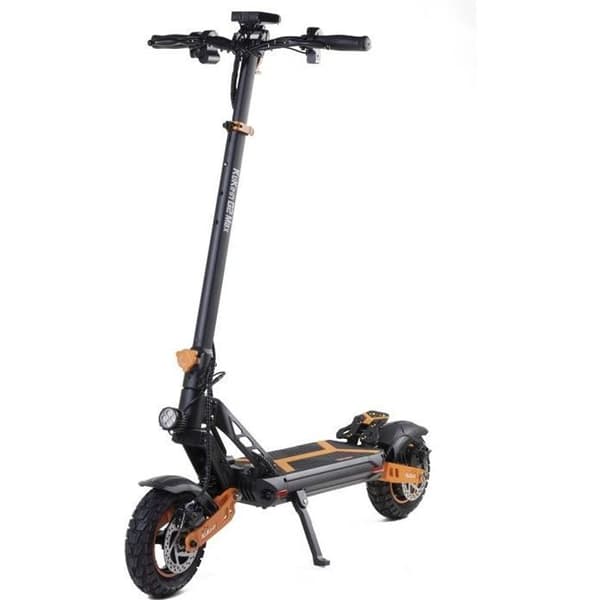 Trottinette Elektrisk Vuxen Terräng Kugookirin G2 Max Motor 1000W, Pneumat däck, Max räckvidd 55km