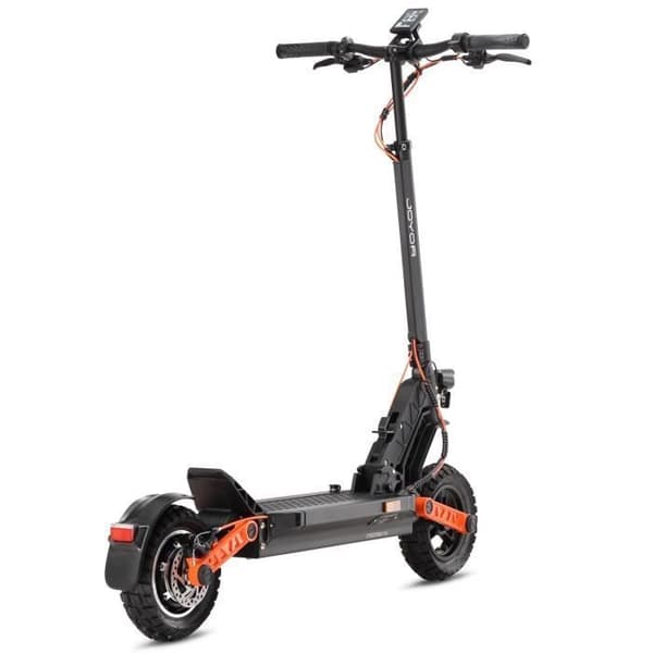 Trottinette Elektrisk JOYOR S5 PRO Med ABE Certifikat - 500W Motor Batteri 48V26AH Räckvidd 55KM Skivbromsar - Svart