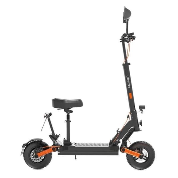 Moto Elektrisk JOYOR S8E - Motor 800W Batteri 48V26AH Däck 10 Tum Skivbromsar COC Certifikat Stöd Licens - Svart