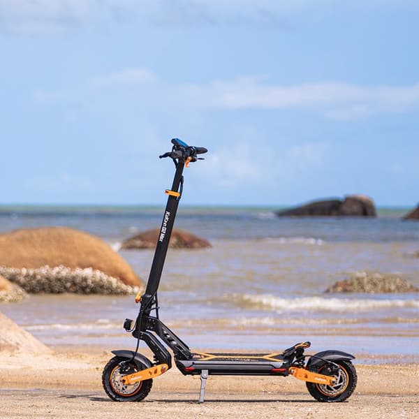 KUKIRIN G2 MAX - Fällbar elscooter - 10" hjul - 1200W motor - 48v 20Ah batteri - Räckvidd 90KM - Svart
