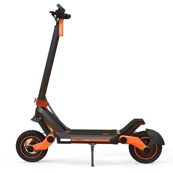 KugooKirin G3 - Elektrisk skoter - 10" hjul - 52V 18AH Batteri - 1200W Motor - Svart