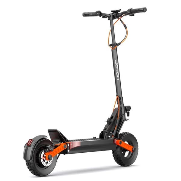JOYOR S8 Fällbar Elektrisk Sparkcykel - Motor 600W Batteri 48V26AH 10 Tums Däck - Svart