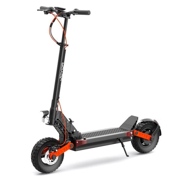 JOYOR S8 Fällbar Elektrisk Sparkcykel - Motor 600W Batteri 48V26AH 10 Tums Däck - Svart