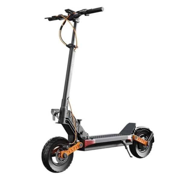 Trottinett Elektrisk JOYOR S5-Z Med Blinkers - Motor 600W Batteri 48V13AH Räckvidd 45KM Skivbromsar - Svart