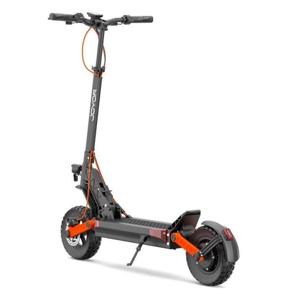 JOYOR S8 Elektrisk Sparkcykel - Motor 600W Batteri 48V26AH Däck 10 Tum Skivbroms Fällbar - Svart