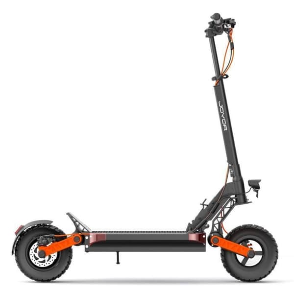 JOYOR S8 Elektrisk Sparkcykel - Motor 600W Batteri 48V26AH Däck 10 Tum Skivbroms Fällbar - Svart