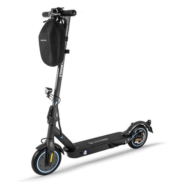 Elcykel Honey Whale E9 Med ABE-certifiering - Motor 330W Batteri 36V7.5AH Räckvidd 25KM Skivbromsar - Svart