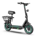 Miniatyrbild 3 av 4: Trottinette Elektrisk BOGIST M5Pro+ - Motor 500W Batteri 48V13AH Räckvidd 35KM Skivbromsar Fällbar Design - Svart Blå