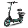 Miniatyrbild 2 av 4: Trottinette Elektrisk BOGIST M5Pro+ - Motor 500W Batteri 48V13AH Räckvidd 35KM Skivbromsar Fällbar Design - Svart Blå