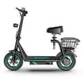 Miniatyrbild 1 av 4: Trottinette Elektrisk BOGIST M5Pro+ - Motor 500W Batteri 48V13AH Räckvidd 35KM Skivbromsar Fällbar Design - Svart Blå