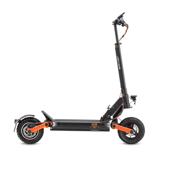 JOYOR S5 ABE Certifierad Flexibel El-scooter - Motor 500W Batteri 48V13AH Däck på 10 Tum - Svart