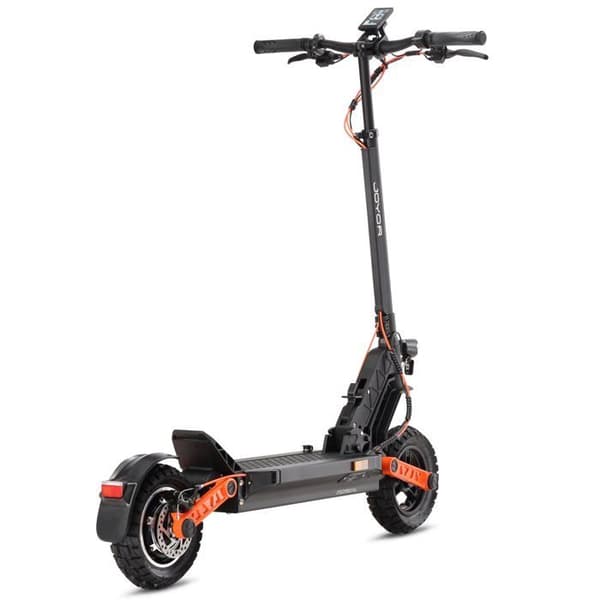 JOYOR S5 ABE Certifierad Flexibel El-scooter - Motor 500W Batteri 48V13AH Däck på 10 Tum - Svart