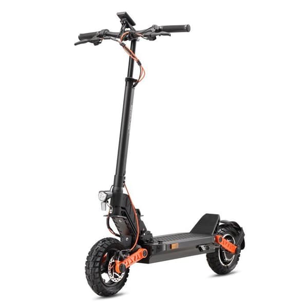 JOYOR S5 ABE Certifierad Flexibel El-scooter - Motor 500W Batteri 48V13AH Däck på 10 Tum - Svart