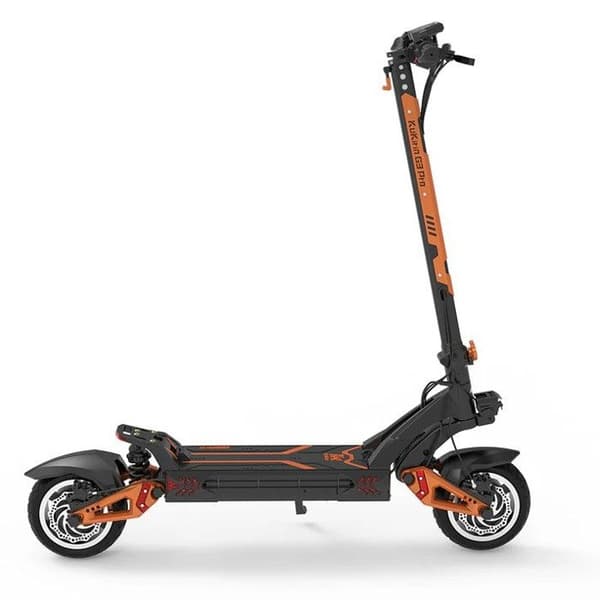 Trotinett elektrisk KuKirin G3 Pro hopfällbar, batteri 52V 23Ah, motorer 1200W*2, räckvidd 80km, däck 10", 2024 version