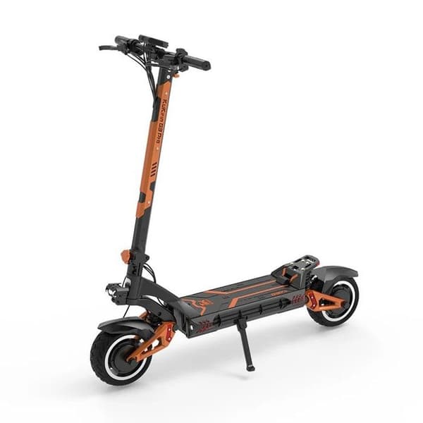 Trotinett elektrisk KuKirin G3 Pro hopfällbar, batteri 52V 23Ah, motorer 1200W*2, räckvidd 80km, däck 10", 2024 version