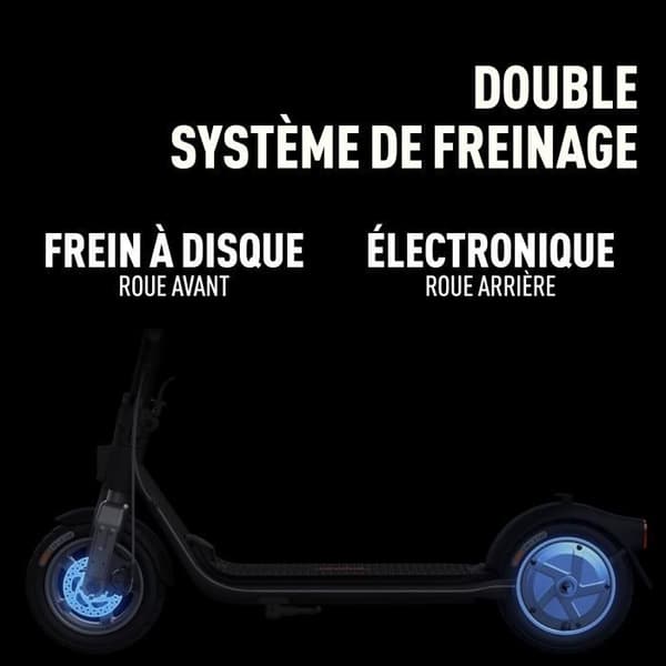 Ninebot F2 Plus E elektrisk skoter som drivs av Segway