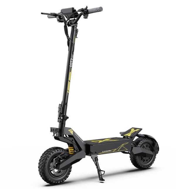 OOTD T10 foldbar elektrisk scooter 500W, 48V13AH batteri, 11" terrængående dæk, tophastighed 50 km, rækkevidde 35-45 km, skivebremser for og bag