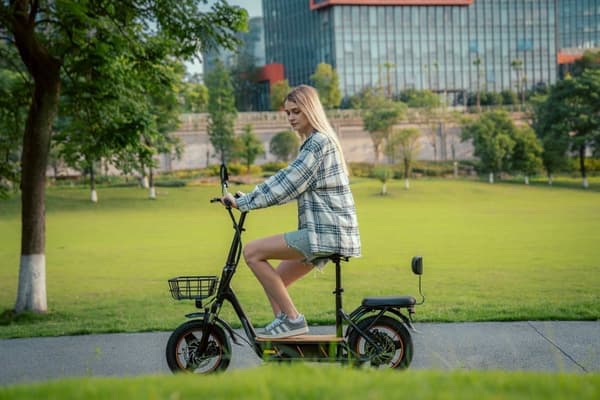 KuKirin C1 Pro-14-tums breddade pneumatiska däck elektrisk skoter, 500W motor, 48V26Ah batteri, 100km räckvidd, 45km/h maxhastighet