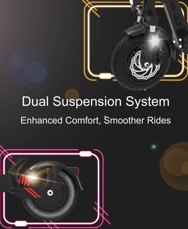 DriveTron DT08 48V 13Ah sähköskootteri – 40 km/h nopeus, 60 km kantama, 1100 W moottori, ergonominen muotoilu