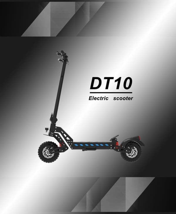 DriveTron DT10 48V 15.6Ah elektrisk scooter – 50 km/t hastighed, 55 km rækkevidde, 1400W motor, NFC-start