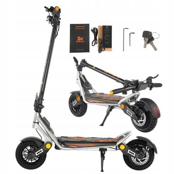 Kukirin A1 Elektrisk scooter effekt 800W maximal hastighet 45KM/H batteri 48V13Ah räckvidd ≤ 42km 10 tum slanglös däck
