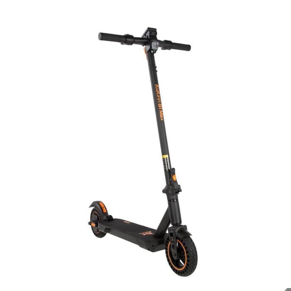 Trottinette elektrisk Kukirin S1 Max, 8 tums däck, 350 W motor med 36 V 10,4 Ah batteri. Fällbar trottinette.
