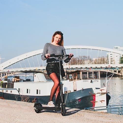 Elskoter - BEEPER - SPEED - 350W 6Ah - 8" - Svart/Blå
