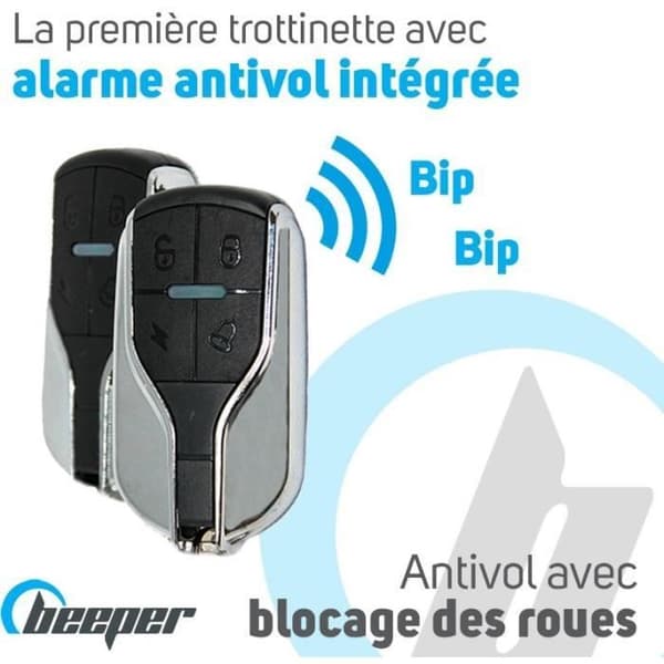 Elskoter med larm 10 tum - BEEPER - MAX FX10 -G2-8 - 500W - 48V - 8Ah