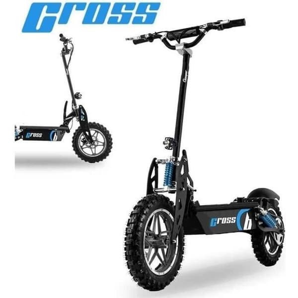 Cross Electric Scooter FX1600-S - BEEPER - 14" - 1600W - Svart