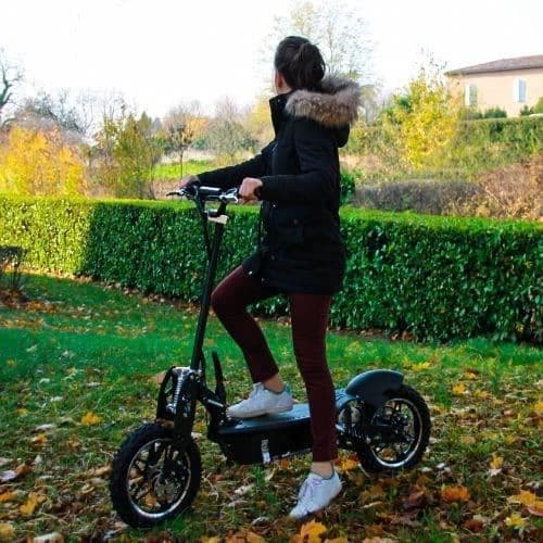 El-scooter Cross - BEEPER FX1000 - 1000W - Blygsbatteri - 36V