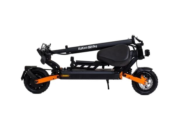 KUKIRIN G2 PRO - Kokoontaitettava sähköskootteri - 9" pyörät - 600W moottori - 48v 15Ah akku - 55KM kantama - musta