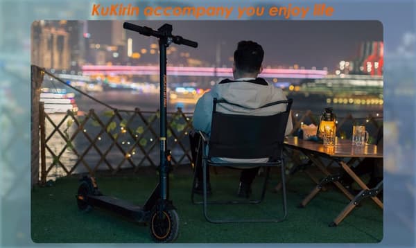 KuKirin S1 Max Vikbar elektrisk skoter 8 tum,350W motor,36V 10.4AH batteri,topphastighet 30Km/h,räckvidd 39km,3-växlad läge