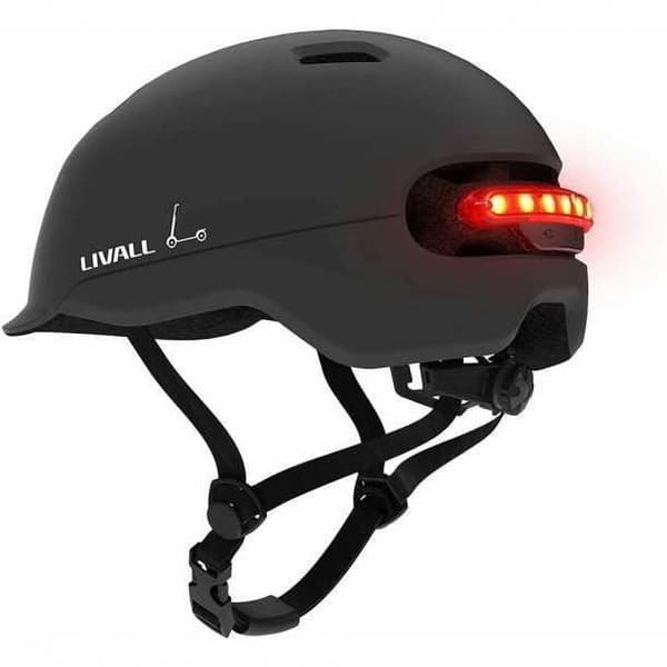 Hjälm för elskoter Livall C20 svart storlek M