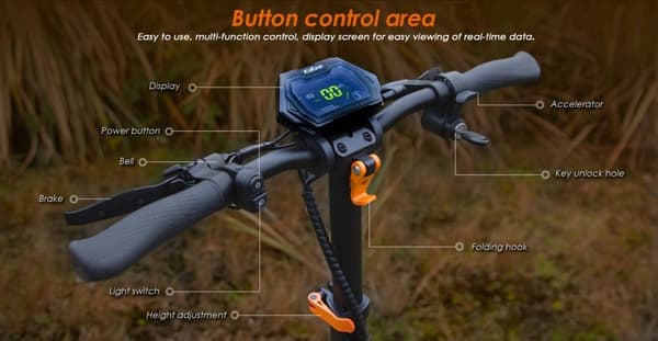 KuKirin G2 Pro VMP elektrisk scooter - 65 km rækkevidde, 500W motor, dobbelte skivebremser, IP54 vandtæt - Commuter elektrisk scooter
