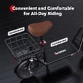 Miniatyrbillede 6 af 11: iscooter i12 elektrisk scooter med sæde, 500W motorscooter, 35 km rækkevidde elektrisk scooter og 12-tommer pneumatiske dæk