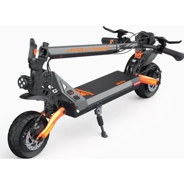 Den senaste versionen av KUGOO G2 pro hopfällbar elektrisk scooter 55KM lång räckvidd - Motor 600W - Batteri 48V 15Ah