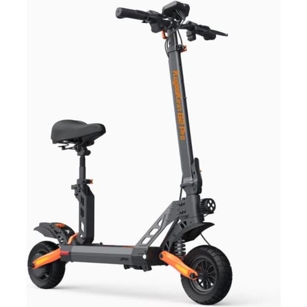 Den senaste versionen av KUGOO G2 pro hopfällbar elektrisk scooter 55KM lång räckvidd - Motor 600W - Batteri 48V 15Ah