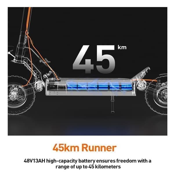 JOYOR S5 sähköskootteri aikuisille 500 W moottori 48V13AH akku sähköskootteri 10 tuuman ilmarengas kaupungin työmatka sähköskootteri