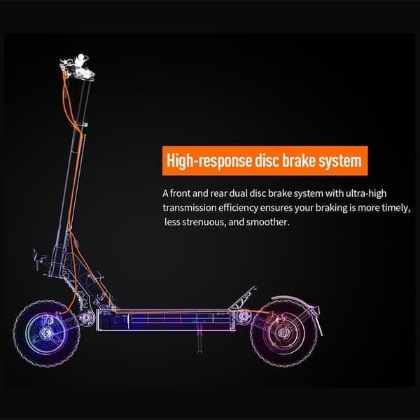 JOYOR S5-Z Elscooter För Vuxna 600W Motor 48V13AH Batteri City EScooter 10 Tums Terrängluftdäck Hopfällbar Elscooter